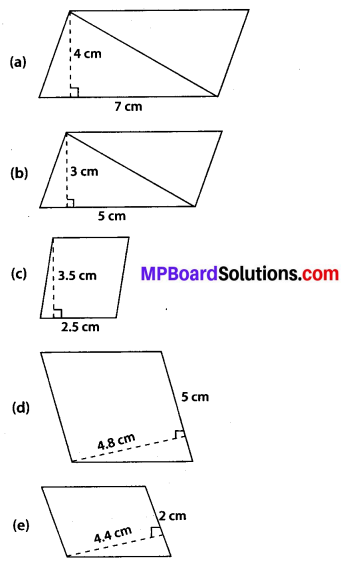 MP Board Class 7th Maths Solutions Chapter 11 Perimeter and Area Ex 11.2 1