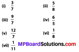 MP Board Class 7th Maths Solutions Chapter 2 Fractions and Decimals Ex 2.4 3