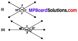 MP Board Class 7th Maths Solutions Chapter 5 Lines and Angles Ex 5.1 7