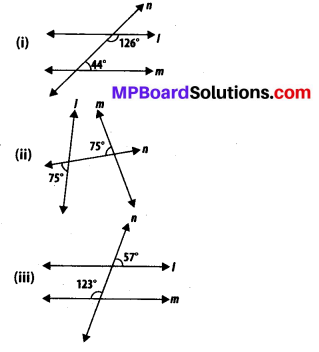 MP Board Class 7th Maths Solutions Chapter 5 Lines and Angles Ex 5.2 7
