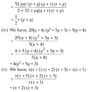 MP Board Class 8th Maths Solutions Chapter 14 Factorization Ex 14.3 5