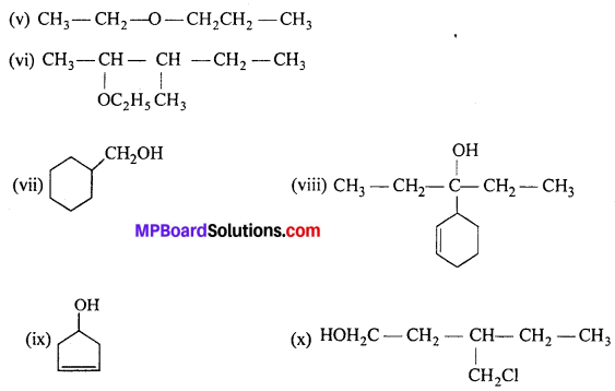 MP Board Class 12th Chemistry Solutions Chapter 11 Alcohols, Phenols and Ethers 29