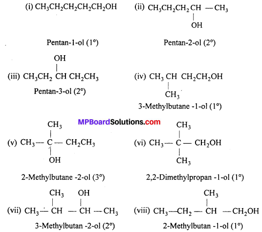 MP Board Class 12th Chemistry Solutions Chapter 11 Alcohols, Phenols and Ethers 30
