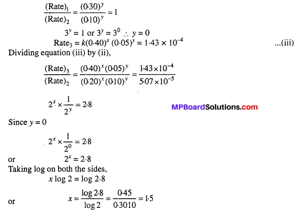 MP Board Class 12th Chemistry Solutions Chapter 4 Chemical Kinetics 23.