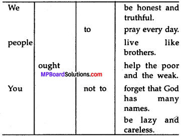 Mp Board Class 7 English Solutions