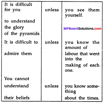 MP Board Class 7th Special English Chapter 18 The Great Pyramid 3