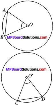 MP Board Class 9th Maths Solutions Chapter 10 Circles Ex 10.2 img-1