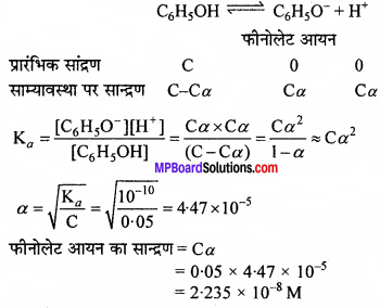 MP Board Class 11th Chemistry Solutions Chapter 7 साम्यावस्था - 32