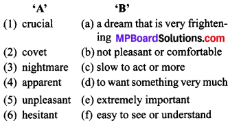 MP Board Class 9th General English The Spring Blossom Solutions Chapter 8 The Second Chance 1