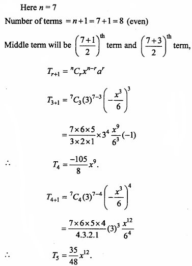 MP Board Class 11th Maths Important Questions Chapter 8 Binomial Theorem 10