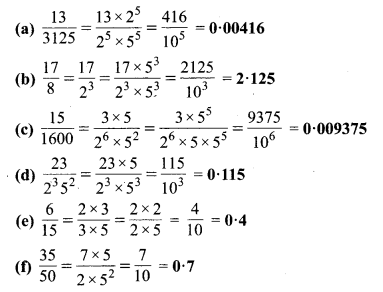 MP Board Class 10th Maths Solutions Chapter 1 वास्तविक संख्याएँ Ex 1.4 1
