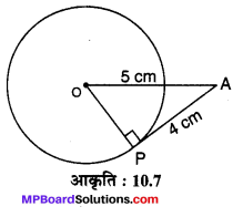 MP Board Class 10th Maths Solutions Chapter 10 वृत्त Ex 10.2 7