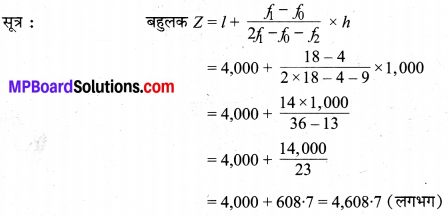 MP Board Class 10th Maths Solutions Chapter 14 सांख्यिकी Ex 14.2 13