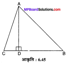 MP Board Class 10th Maths Solutions Chapter 6 त्रिभुज Ex 6.5 13