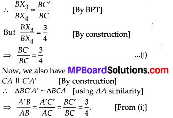 MP Board Class 10th Maths Solutions Chapter 11 Constructions Ex 11.1 9
