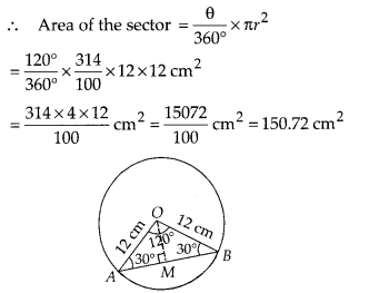 MP Board Class 10th Maths Solutions Chapter 12 Areas Related to Circles Ex 12.2 8