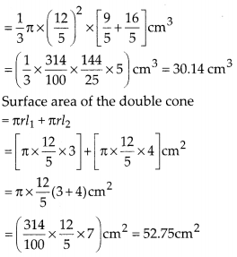 MP Board Class 10th Maths Solutions Chapter 13 Surface Areas and Volumes Ex 13.5 3