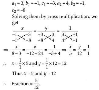 MP Board Class 10th Maths Solutions Chapter 3 Pair of Linear Equations in Two Variables Ex 3.5 12