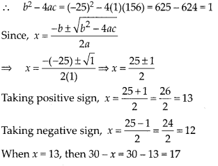 MP Board Class 10th Maths Solutions Chapter 4 Quadratic Equations Ex 4.3 14