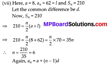MP Board Class 10th Maths Solutions Chapter 5 Arithmetic Progressions Ex 5.3 15