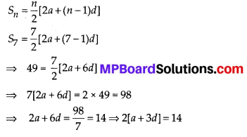 MP Board Class 10th Maths Solutions Chapter 5 Arithmetic Progressions Ex 5.3 23