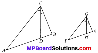 MP Board Class 10th Maths Solutions Chapter 6 Triangles Ex 6.3 15