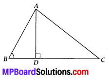 MP Board Class 10th Maths Solutions Chapter 6 Triangles Ex 6.6 9