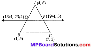 MP Board Class 10th Maths Solutions Chapter 7 Coordinate Geometry Ex 7.4 4