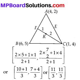 MP Board Class 10th Maths Solutions Chapter 7 Coordinate Geometry Ex 7.4 9