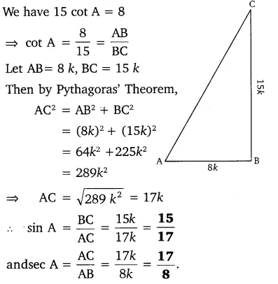 MP Board Class 10th Maths Solutions Chapter 8 Introduction to Trigonometry Ex 8.1 5