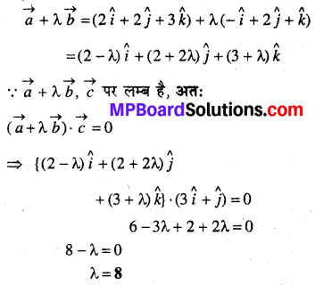 MP Board Class 12th Maths Book Solutions Chapter 10 सदिश बीजगणित Ex 10.3 13