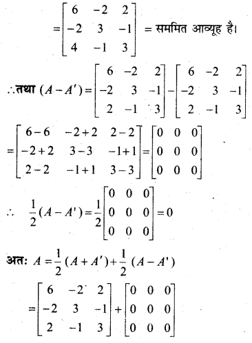 MP Board Class 12th Maths Book Solutions Chapter 3 आव्यूह Ex 3.3 24