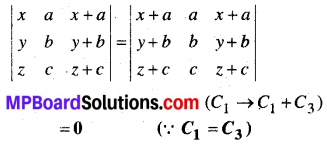 MP Board Class 12th Maths Book Solutions Chapter 4 सारणिक Ex 4.2 2