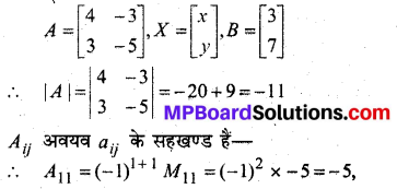MP Board Class 12th Maths Book Solutions Chapter 4 सारणिक Ex 4.6 13