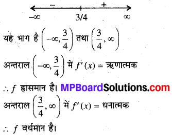 MP Board Class 12th Maths Book Solutions Chapter 6 अवकलज के अनुप्रयोग Ex 6.2 1