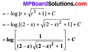 MP Board Class 12th Maths Book Solutions Chapter 7 समाकलन Ex 7.4 7
