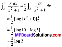 MP Board Class 12th Maths Book Solutions Chapter 7 समाकलन Ex 7.9 13