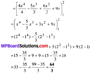 MP Board Class 12th Maths Book Solutions Chapter 7 समाकलन Ex 7.9 2