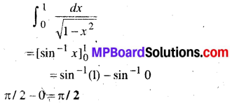 MP Board Class 12th Maths Book Solutions Chapter 7 समाकलन Ex 7.9 8