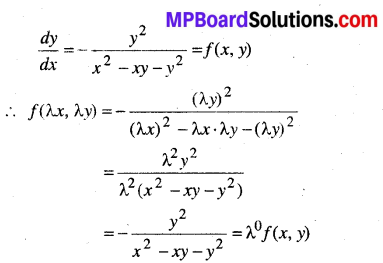 MP Board Class 12th Maths Book Solutions Chapter 9 अवकल समीकरण Ex 9.5 39