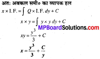 MP Board Class 12th Maths Book Solutions Chapter 9 अवकल समीकरण Ex 9.6 15