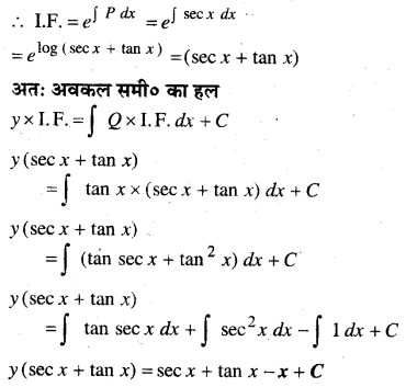 MP Board Class 12th Maths Book Solutions Chapter 9 अवकल समीकरण Ex 9.6 4