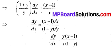 MP Board Class 12th Maths Solutions Chapter 5 सांतत्य तथा अवकलनीयता Ex 5.4 38