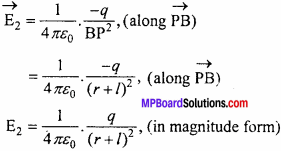 MP Board 12th Physics Chapter 1 Electric Charges and Fields Important Questions - 19