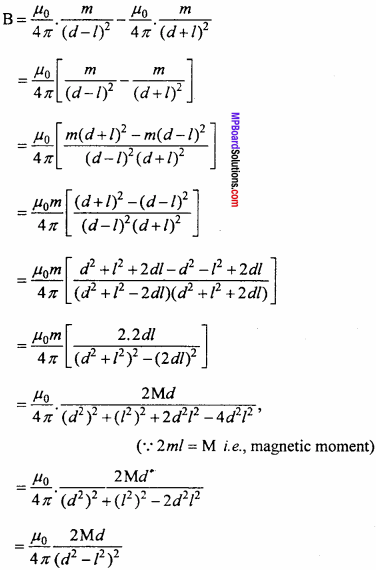 MP Board 12th Physics Important Questions Chapter 5 Magnetism and Matter 6