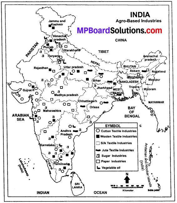 MP Board Class 10th Social Science Solutions Chapter 3 Industries in India img 4