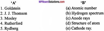 MP Board Class 11th Chemistry Important Questions Chapter 2 Structure of Atom img 1t