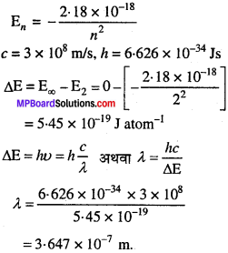 MP Board Class 11th Chemistry Solutions Chapter 2 परमाणु की संरचना - 13