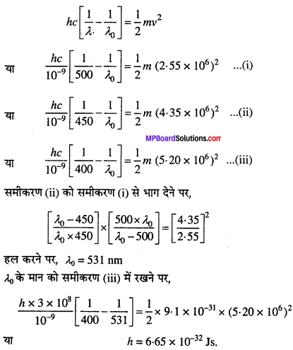 MP Board Class 11th Chemistry Solutions Chapter 2 परमाणु की संरचना - 23