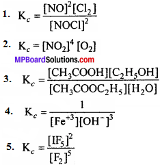 MP Board Class 11th Chemistry Solutions Chapter 7 साम्यावस्था - 29